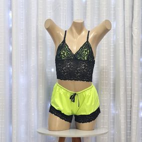 Baby Doll Ivete Íntima Delas (ST861) - Verde Neon - Use Hard - Fabricante e Sex Shop especializada em prazer anal 