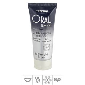 Gel Comestível Oral Gourmet Ice 45g (ST871) - Blac... - Use Hard - Fabricante e Sex Shop especializada em prazer anal 