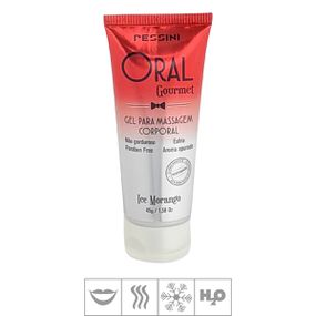 Gel Comestível Oral Gourmet Ice 45g (ST871) - Mora... - Use Hard - Fabricante e Sex Shop especializada em prazer anal 