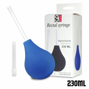 Ducha Higiênica Rectal Syringe 230ml SI (5478) - Azul - atacadostar.com.br