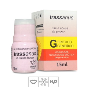 Gel Para Beijo Grego Trassanus 15ml (SL1733) - Menta - atacadostar.com.br