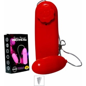 Ovo Vibratório Bullet Vibrating Egg (ST565) - Vermelho - lojasacaso.com.br