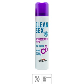 Desodorante Íntimo Clean Sex 100ml (HC623) - Algodão - lojasacaso.com.br