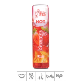 Gel Comestível For Sexy Hot 15ml (ST730) - Morango - PURAAUDACIA