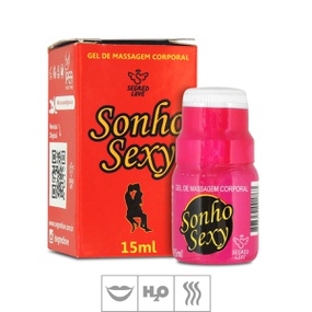 Gel Para Sexo Oral Sonho Sexy 15ml (17445) - Chocolate - revendersexshop.com.br