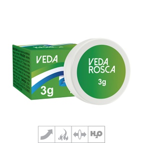 Excitante Unissex Veda Rosca Pomada 3g (SL1517) - Padrão - revendersexshop.com.br