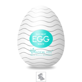 Masturbador Egg Magical Kiss SI (1013-ST457) - Wavy - revendersexshop.com.br