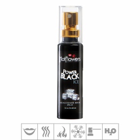 Aromatizante Bucal Power Black Ice Spray 18ml (HC380) - Padr... - revendersexshop.com.br