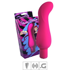 Vibrador Ponto G Slender Pleasure VP (MV022-ST292) - Rosa - revendersexshop.com.br