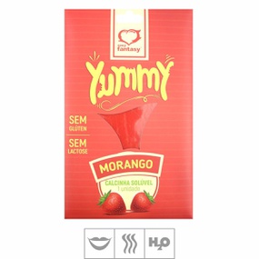 Calcinha Comestível Yummy (ST518) - Morango - revendersexshop.com.br