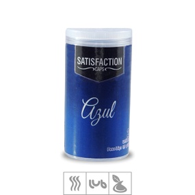 Bolinhas Aromatizadas Satisfaction 2un (ST729) - Azul - revendersexshop.com.br