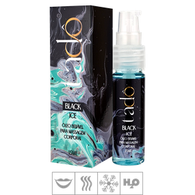 Óleo Beijável Ice Tadô 15ml (ST855) - Black Ice - Sex Shop Atacado Star: Produtos Eróticos e lingerie