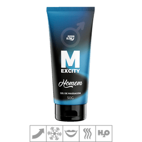 Excitante Masculino Beijável M Excity 50g (PB314) - Homem - Sex Shop Atacado Star: Produtos Eróticos e lingerie