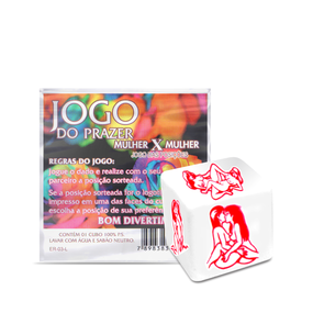 Dado Saquinho Unitário (DC-ST263) - Mulher x Mulher - Linda Sex Produtos Eróticos BH, Lingerie sensuais, sex shop.