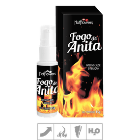 Excitante Feminino Fogo de Anita 15g (HC750) - Padrão - lojasacaso.com.br