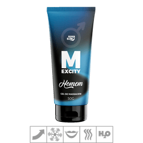 Excitante Masculino Beijável M Excity 50g (PB314) - Homem - lojasacaso.com.br Lingerie Sensual e Sex Shop