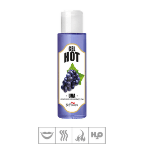 Gel Comestível Hot Flowers Hot 35ml (ST571) - Uva - lojasacaso.com.br