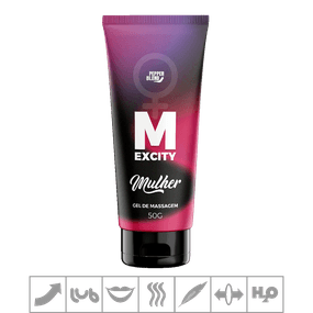 Excitante Feminino Beijável M Excity 50g (PB315) - Mulher - Loja Seduzir - Sex Shop e Lingerie Sensual em BH