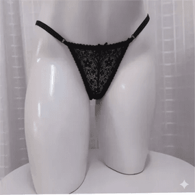 Calcinha Para Personalização Com Tira Removível (TR001). - P... - Pura audácia Sex Shop discreta em BH