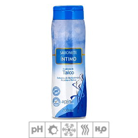 Sabonete Feminino Íntimo Apinil 200ml (ST183) - Talco - Pura audácia Sex Shop discreta em BH