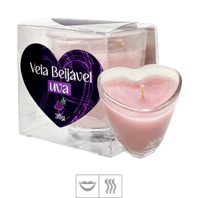 Vela Beijável Tadô 30g (ST853) - Uva - Revender Sex Shop com menor preço de BH