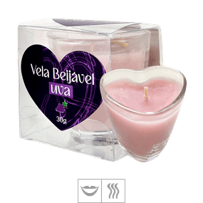 Vela Beijável Tadô 30g (ST853) - Uva - Revender Sex Shop- Sex Shop discreta em BH