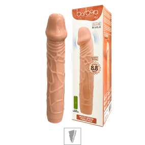 Prótese 19x14cm Com Vibro Bob SI (6984) - Bege - Use Hard - Fabricante e Sex Shop especializada em prazer anal 