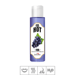 Gel Comestível Hot Flowers Hot 35ml (ST571) - Uva - Use Hard - Fabricante e Sex Shop especializada em prazer anal 