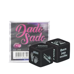 Dado Sado Duplo (ER-010-16954) - Padrão - Linda Sex Produtos Eróticos BH, Lingerie sensuais, sex shop.