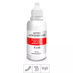 *Gotas Afrodisíacas K-lab 15ml (16966)(Venc.08/20) - Padrão... - Linda Sex Produtos Eróticos BH, Lingerie sensuais, sex shop.
