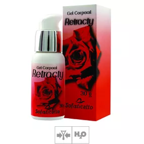 *Adstringente Sofisticatto Retracty 30g (17151) - Padrão - Linda Sex Produtos Eróticos BH, Lingerie sensuais, sex shop.