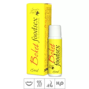 *PROMO - Gel Comestível Boket FoodSex 15ml 02/25 (17424) - M... - Linda Sex Produtos Eróticos BH, Lingerie sensuais, sex shop.
