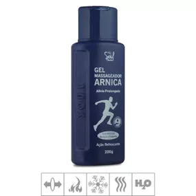*Gel Para Massagem Arnica 200g (17434) - Padrão - Linda Sex Produtos Eróticos BH, Lingerie sensuais, sex shop.