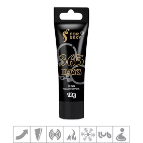 *Excitante Unissex 365 Days Bisnaga 18g (17757) - Padrão - Linda Sex Produtos Eróticos BH, Lingerie sensuais, sex shop.
