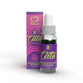 Excitante Unissex Clíto Mix em Gotas 17ml (SF4852) - Padrão - Linda Sex Produtos Eróticos BH, Lingerie sensuais, sex shop.