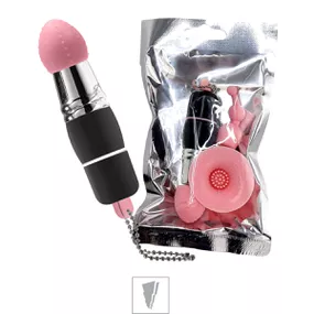 Mini Vibro Com 3 Massageadores SI (5236) - Preto - Linda Sex Produtos Eróticos BH, Lingerie sensuais, sex shop.
