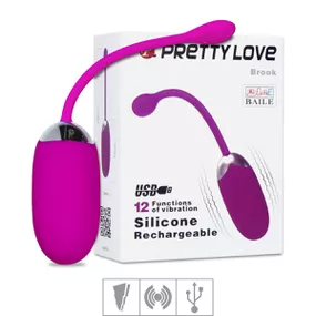 Cápsula Vibratória Recarregável Brook SI (6026) - Magenta - Linda Sex Produtos Eróticos BH, Lingerie sensuais, sex shop.
