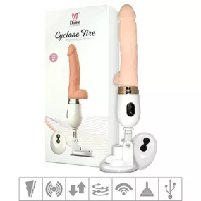 *Prótese 14x11cm Com Ventosa Rotativa Vai e Vem SI (6034) - ... - Linda Sex Produtos Eróticos BH, Lingerie sensuais, sex shop.