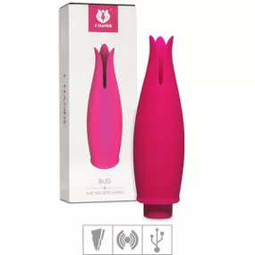 Massageador Recarregável Bud SI (6223) - Rosa - Linda Sex Produtos Eróticos BH, Lingerie sensuais, sex shop.