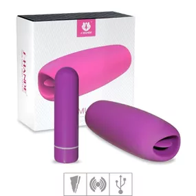 *Estimulador De Clitóris Recarregável Mua SI (6224) - Roxo - Linda Sex Produtos Eróticos BH, Lingerie sensuais, sex shop.
