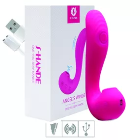 Vibrador Ponto G e Pulsação Angel´s Wings SI (6695) - Rosa - Linda Sex Produtos Eróticos BH, Lingerie sensuais, sex shop.