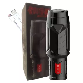 Masturbador Lanterna Recarregável SI (6969) - Preto - Linda Sex Produtos Eróticos BH, Lingerie sensuais, sex shop.