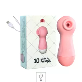 Vibrador Com Pulsação Silk SI (7547) - Rosa - Linda Sex Produtos Eróticos BH, Lingerie sensuais, sex shop.