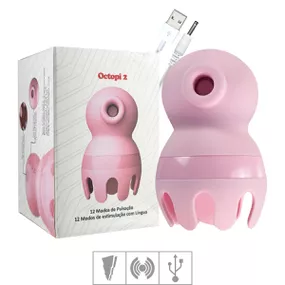 Vibrador Com Pulsação Recarregável Octopi 2 SI (8249) - Ros... - Linda Sex Produtos Eróticos BH, Lingerie sensuais, sex shop.