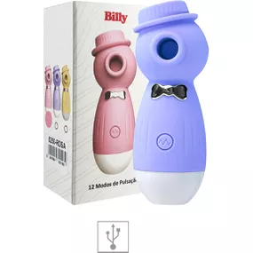 Vibrador Com Pulsação Recarregável Billy SI (8250) - Roxo - Linda Sex Produtos Eróticos BH, Lingerie sensuais, sex shop.