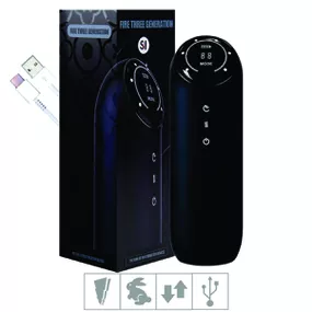Masturbador Lanterna Com Sucção SI (8658) - Preto - Linda Sex Produtos Eróticos BH, Lingerie sensuais, sex shop.