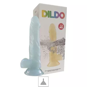 Prótese 14x11cm Com Ventosa e Escroto SI (8901) - Padrão - Linda Sex Produtos Eróticos BH, Lingerie sensuais, sex shop.