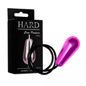 Cone Pompoar em Metal Hard (CSA122-HA122) - Rosa - Linda Sex Produtos Eróticos BH, Lingerie sensuais, sex shop.