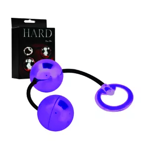 Bolinha Ben-Wa Metal 02un Hard (CSA130-HA130) - Lilás - Linda Sex Produtos Eróticos BH, Lingerie sensuais, sex shop.