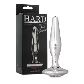Plug de Metal Iupi Com Pedras Cravejadas (HA133) - Cromado - Linda Sex Produtos Eróticos BH, Lingerie sensuais, sex shop.